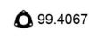 OPEL 60805343 Gasket, exhaust pipe